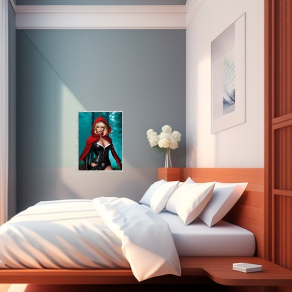 “Little”Red Riding Hood 13” x 19” Fine Art Print - only 6 signed prints made - Picture 4 of 5